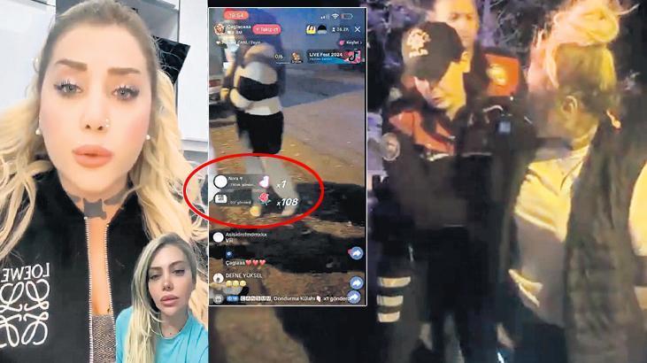 40 bin kişi canlı yayında izledi! TikTok fenomenlerinin canlı yayında kavgası: Silahlar konuştu